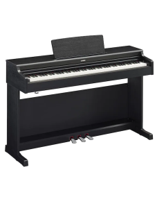 YAMAHA YDP-165 ARIUS BLACK PIANOFORTE DIGITALE 88 TASTI PESATI COLORE NERO