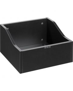 ZOMO VS-BOX100/1 BK BOX PORTA VINILI IN LEGNO COLORE NERO